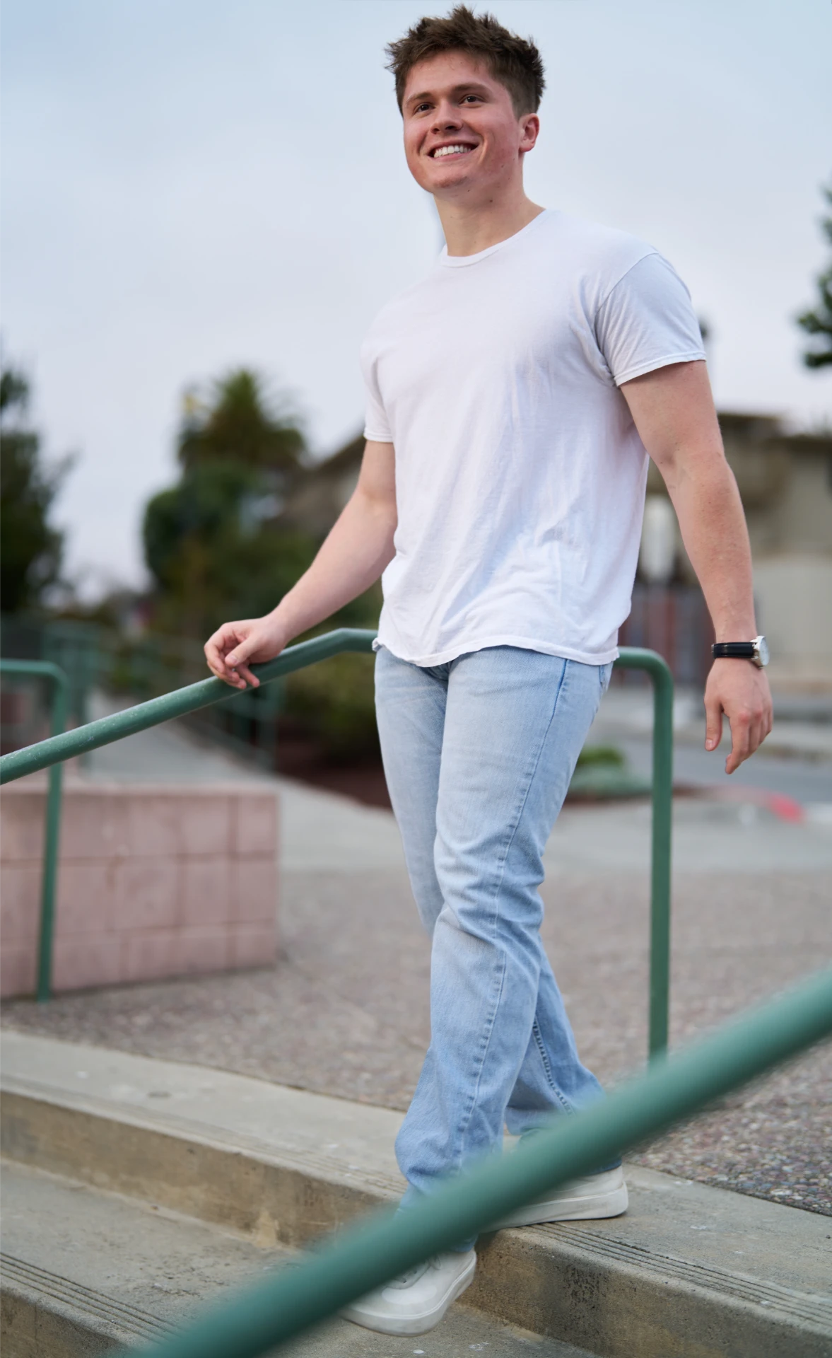 Lifestyle portrait of Jason Kushy, American house DJ and producer from Monterey California