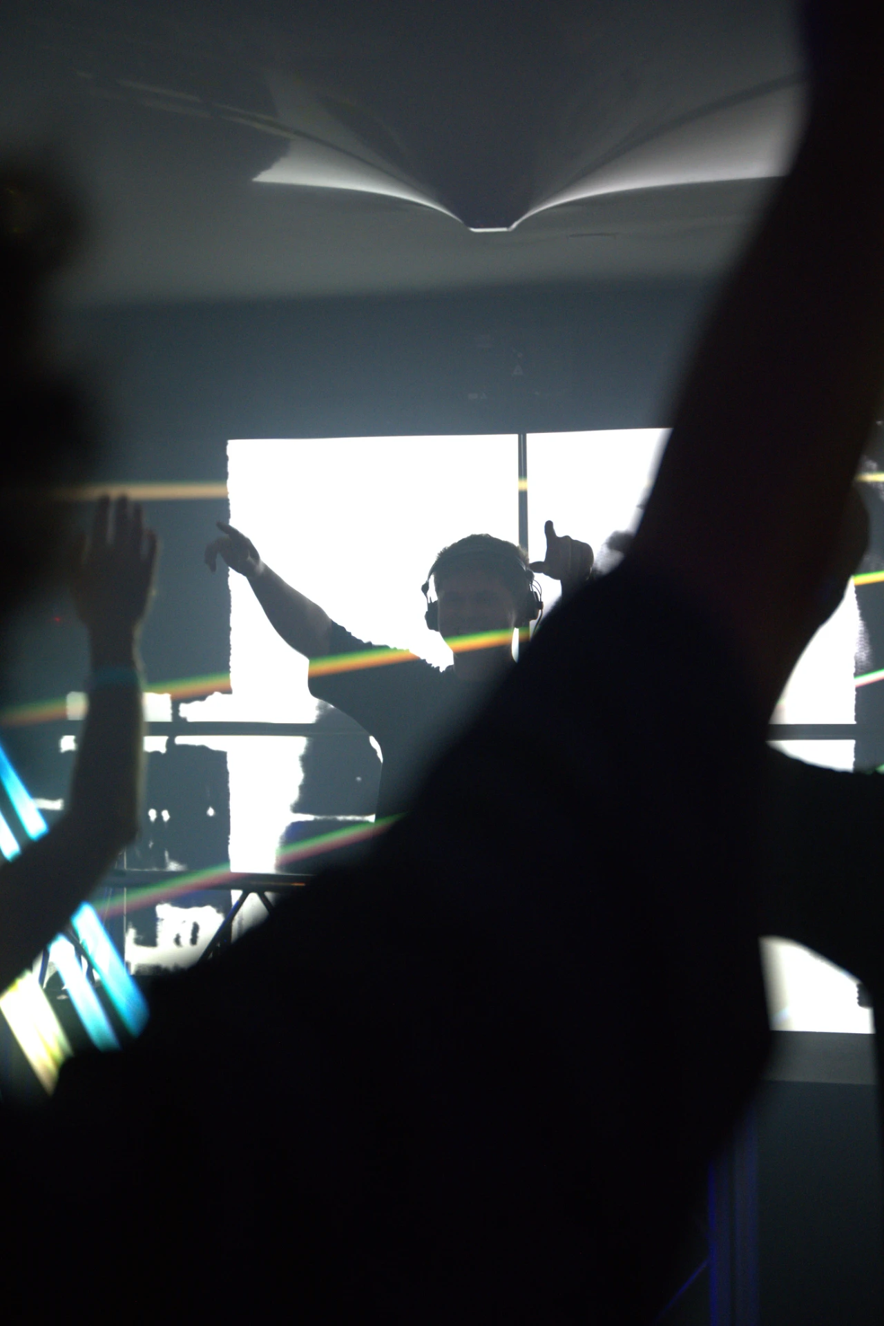 Jason Kushy in the creative process producing electronic music